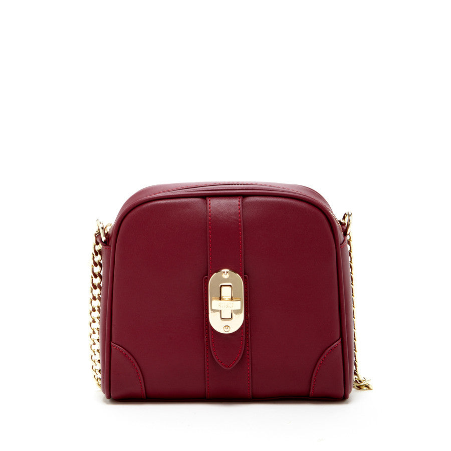 Small Crossbody Bag Burgundy