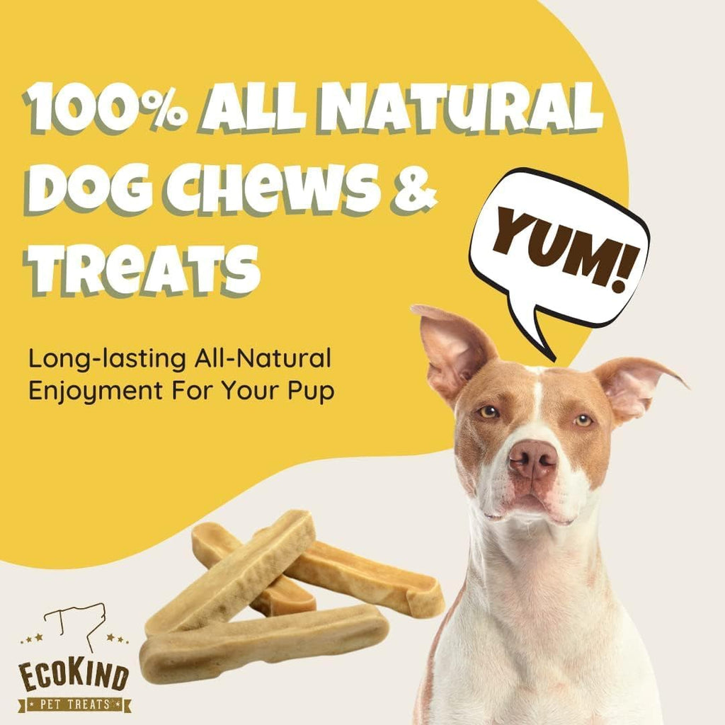 Chicken Flavor Gold Yak Chews for Large Dogs (1 lb to 5lb Bags)
