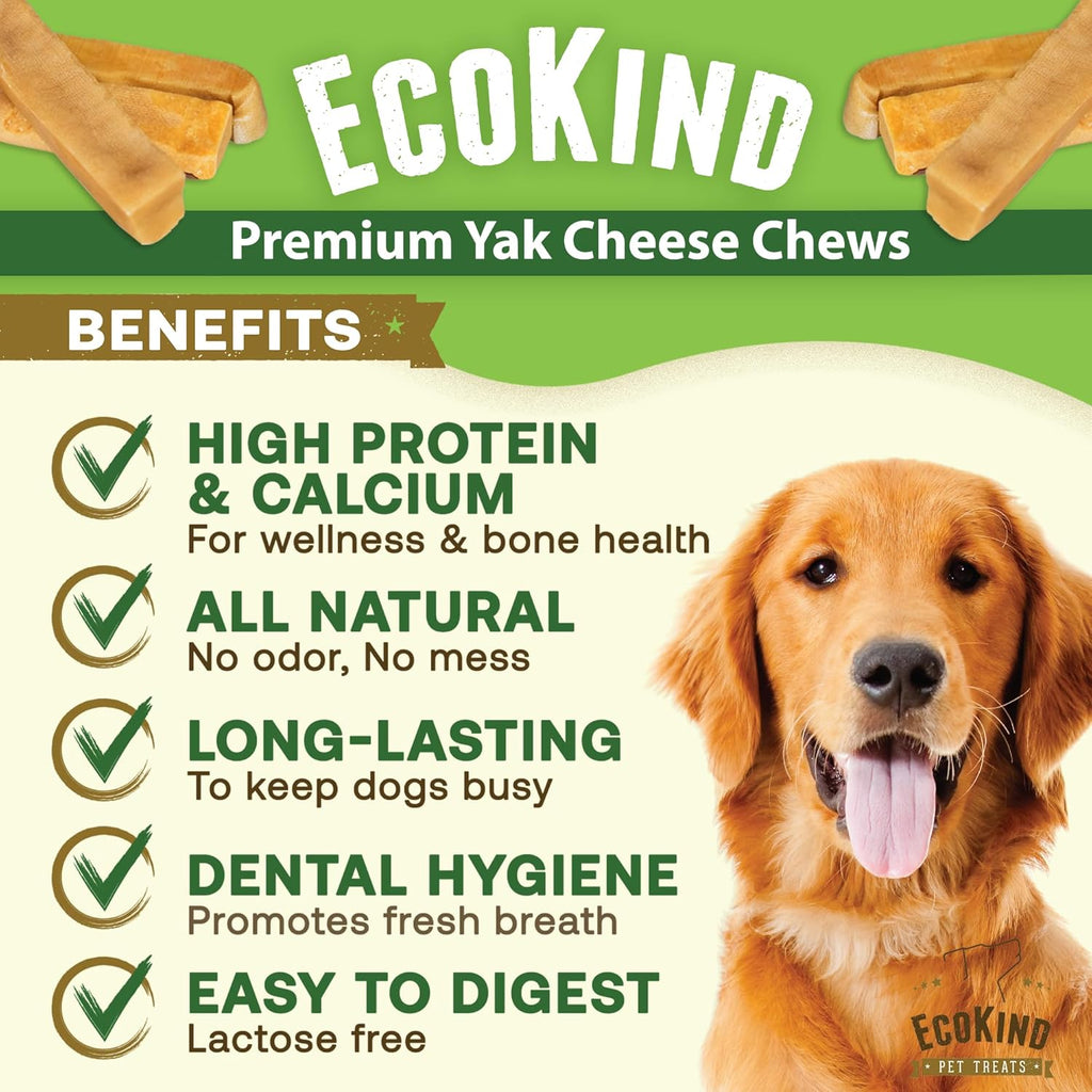Gold Yak Chews for Small Dogs (4 - 75 sticks) - Clairellas