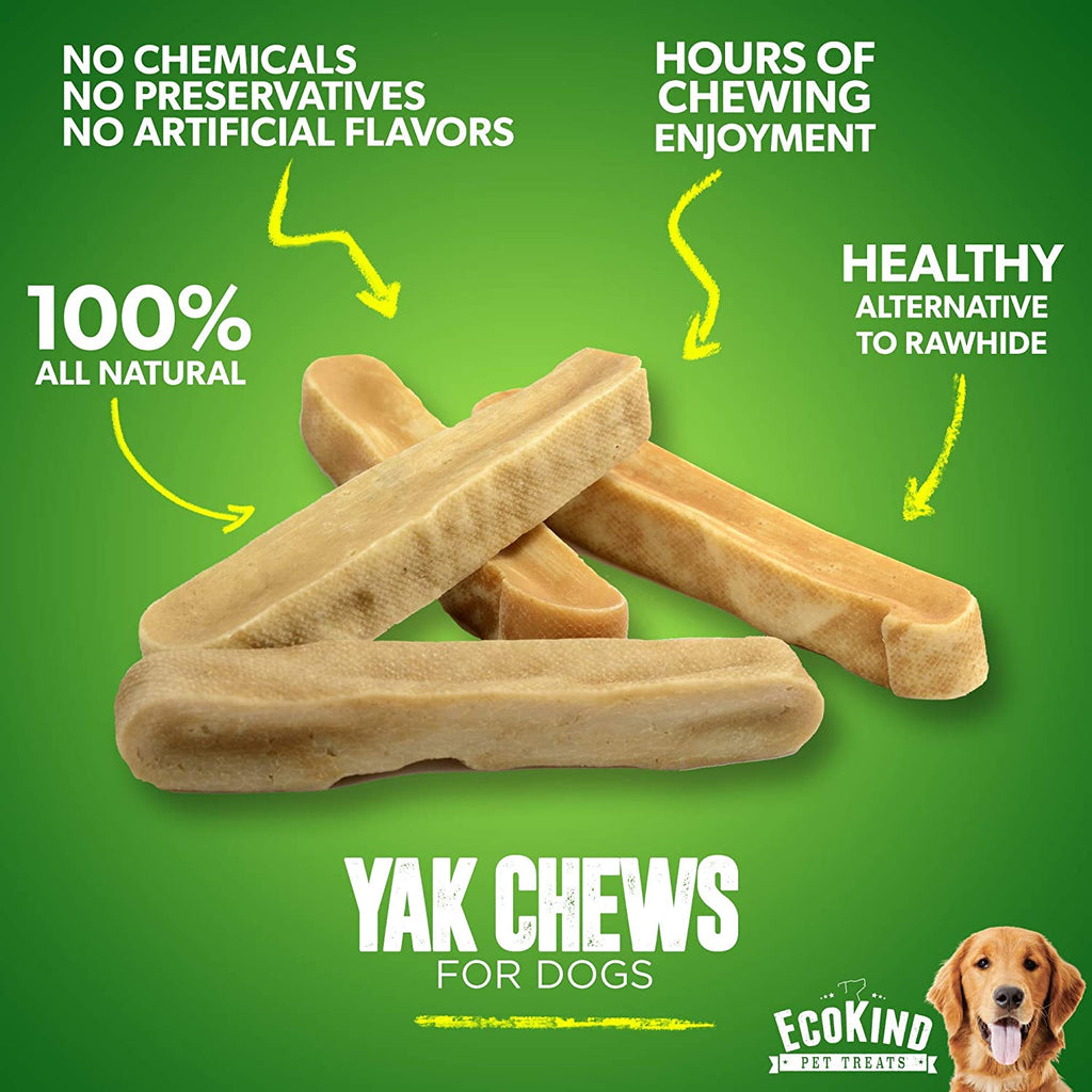 Gold Yak Chews for Small Dogs (4 - 75 sticks) - Clairellas