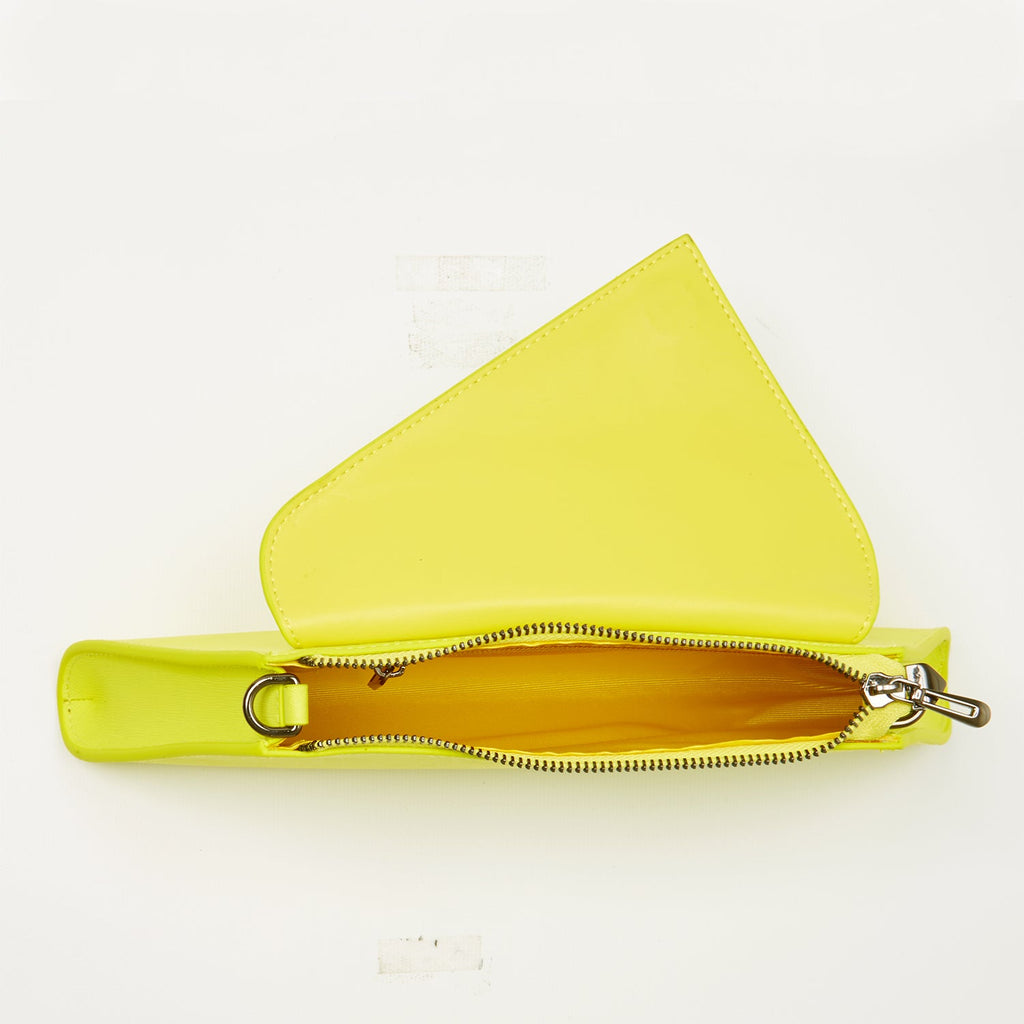 SUSU Yellow Purse Leather Clutch Bag Unique Evening Purse Women's Handbag - Clairellas