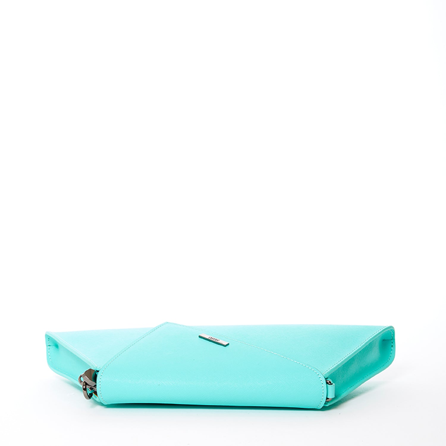 SUSU Leather Clutch Bag Turquoise Evening Purse Unique Women's Handbag - Clairellas