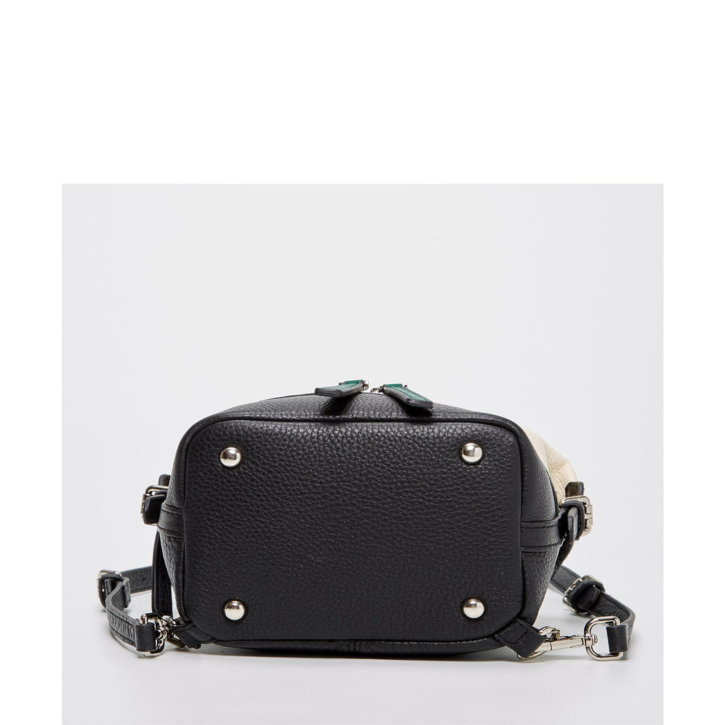 SUSU Leather Backpack Purse for Women Convertible Crossbody Bag Medium Size with Front and Back Pockets - Clairellas