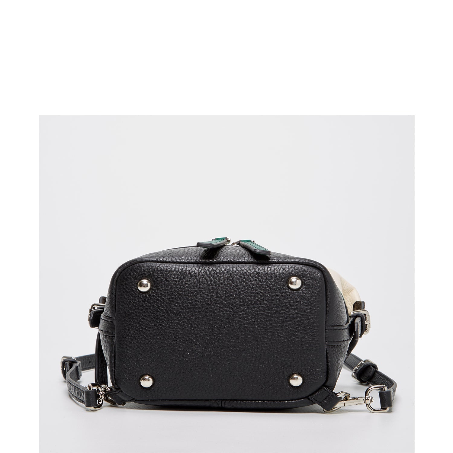 SUSU Leather Backpack Purse for Women Convertible Crossbody Bag Medium Size with Front and Back Pockets - Clairellas