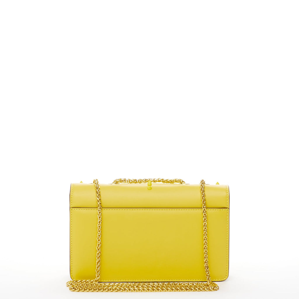 Yellow Leather Purse
