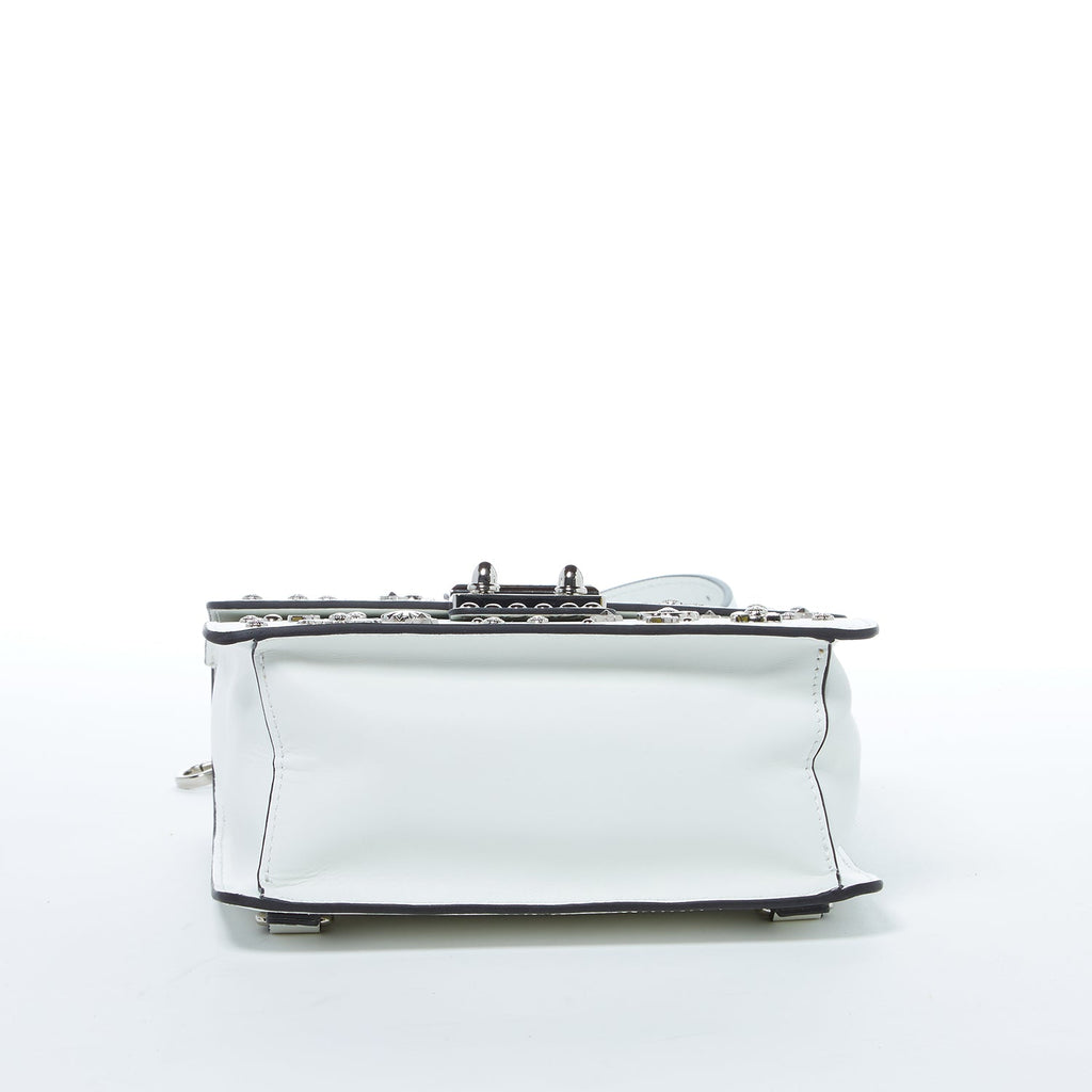 SUSU Convertible Leather Backpack Purse White Crossbody Bag  Women's Handbag