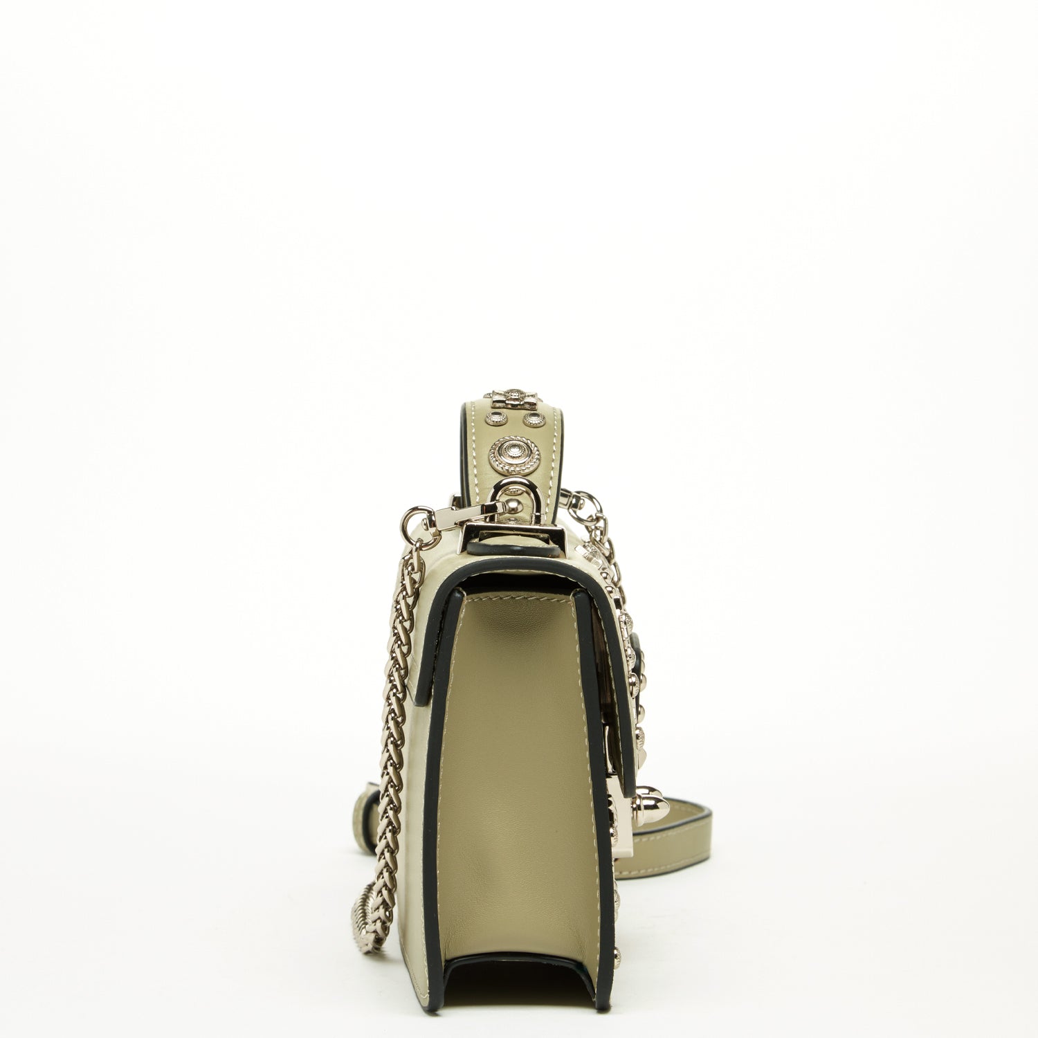 Small Leather Crossbody Bag Sage Green Purse Women's Handbag