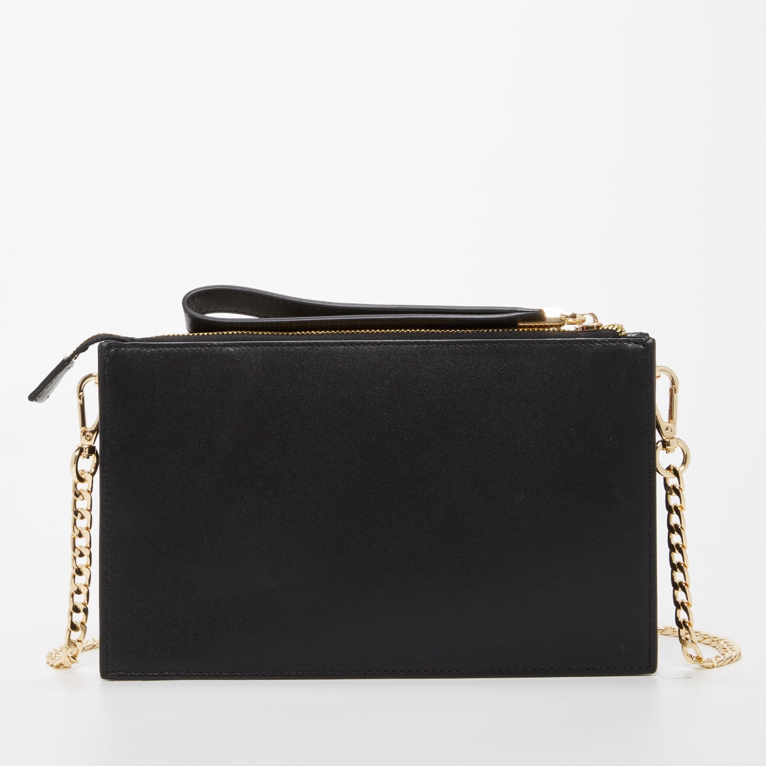 Black Studded Crossbody Clutch - Clairellas