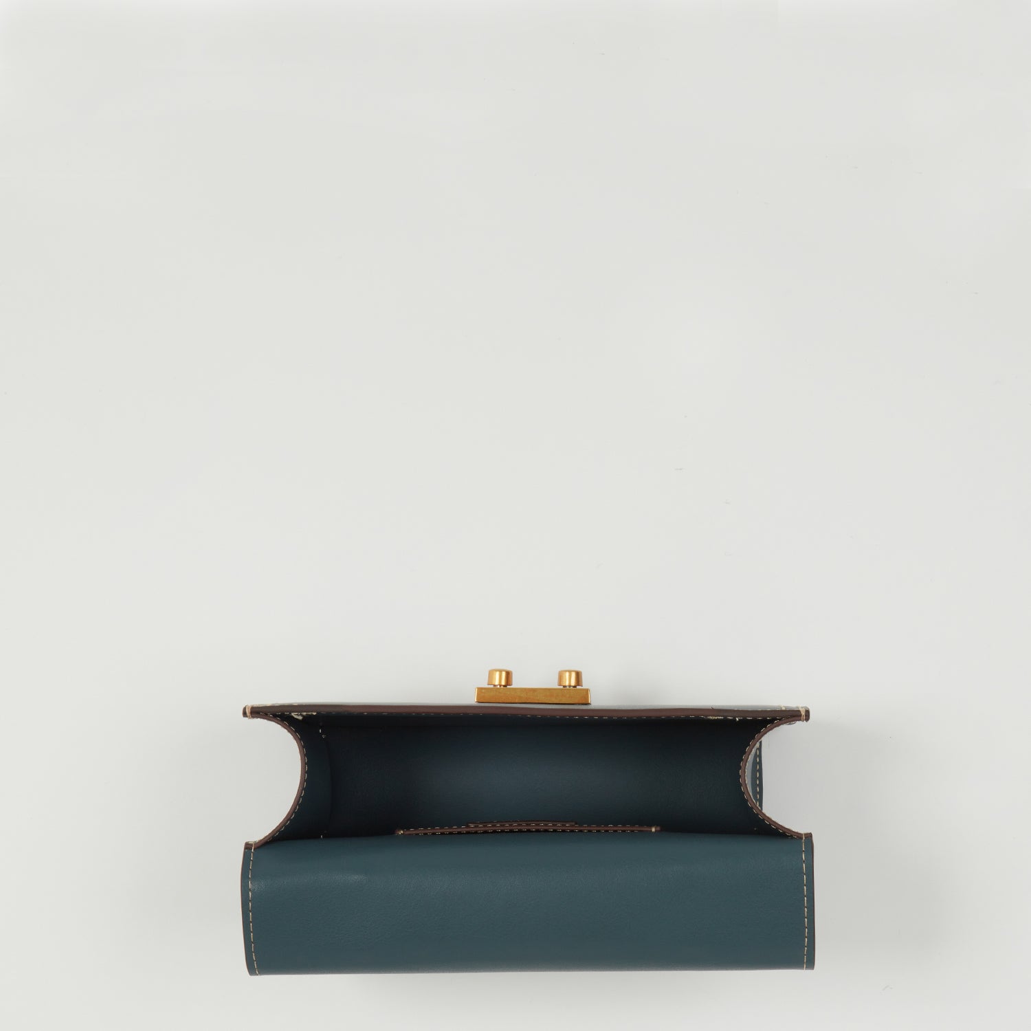 SUSU Leather Blue Purse Small Crossbody Bag Cute Women's Handbag - Clairellas