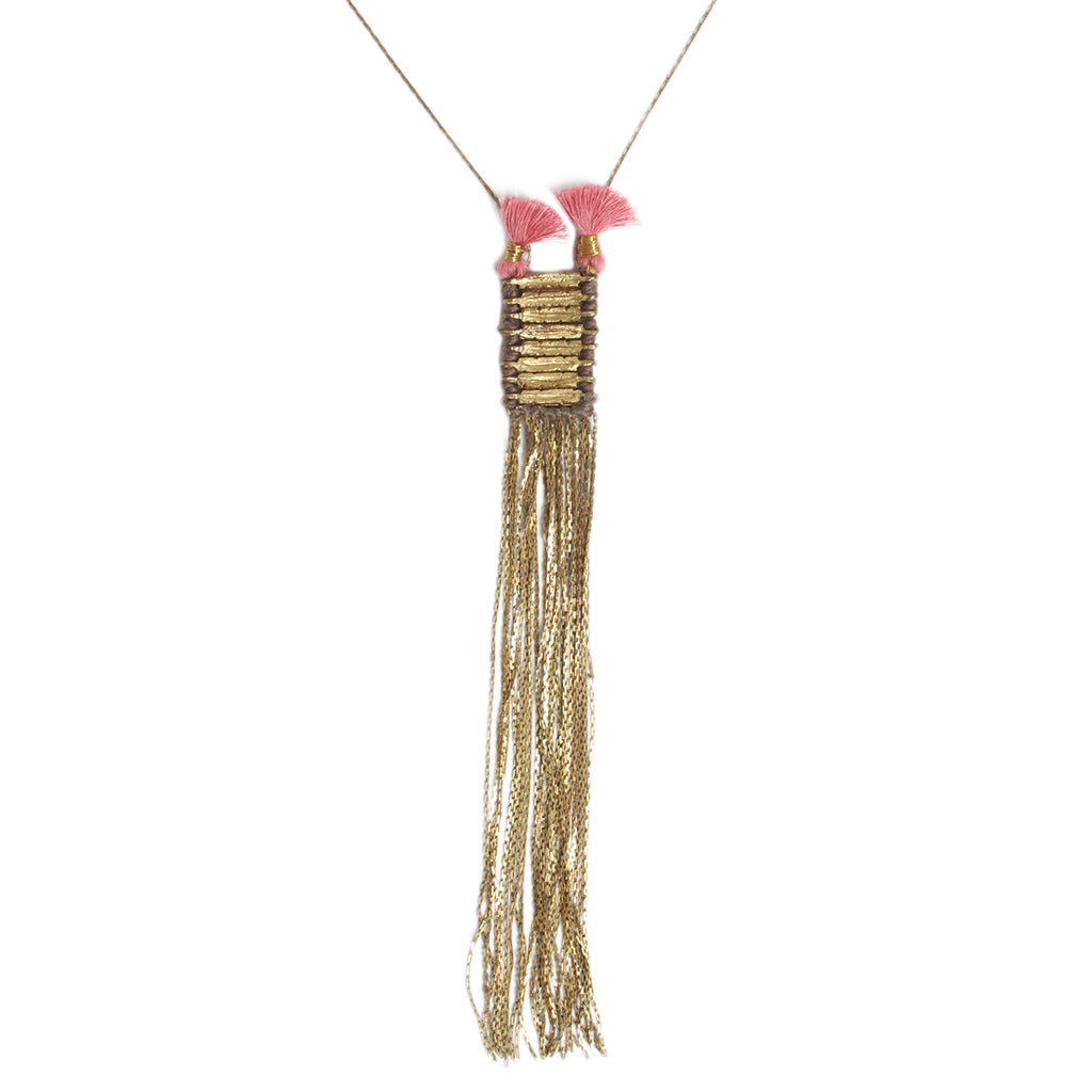 Double Tassel Necklace