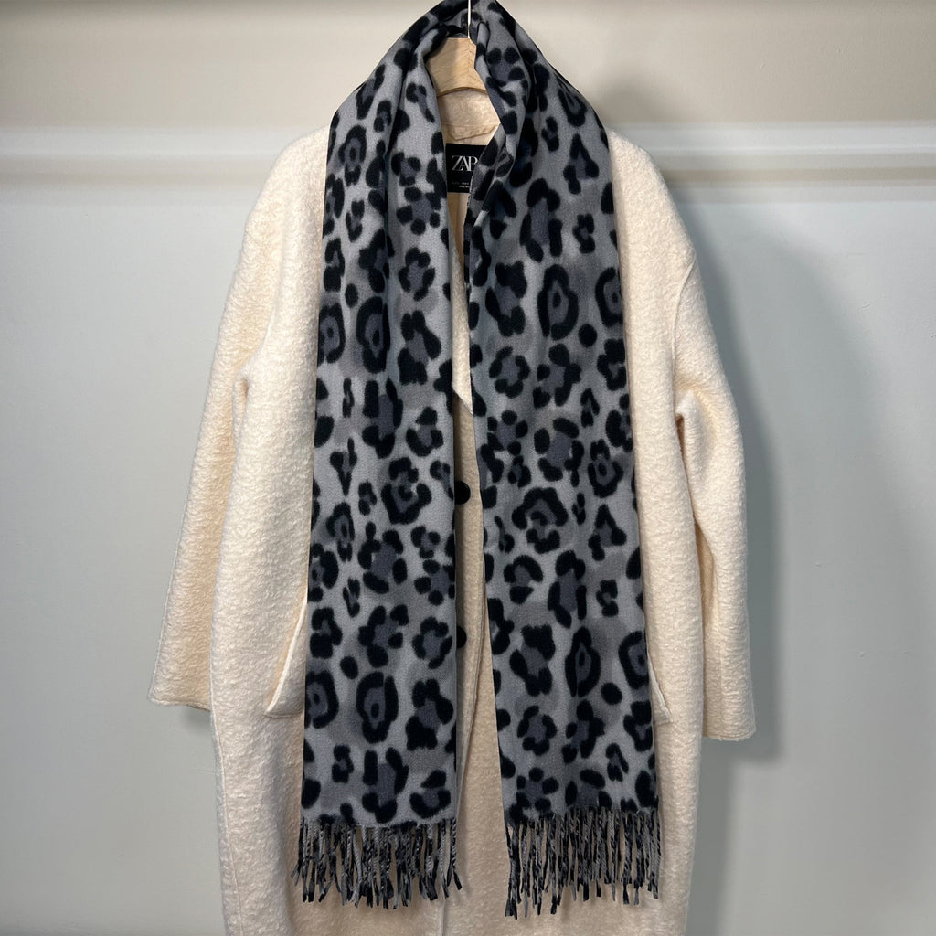Leopard Print Scarf