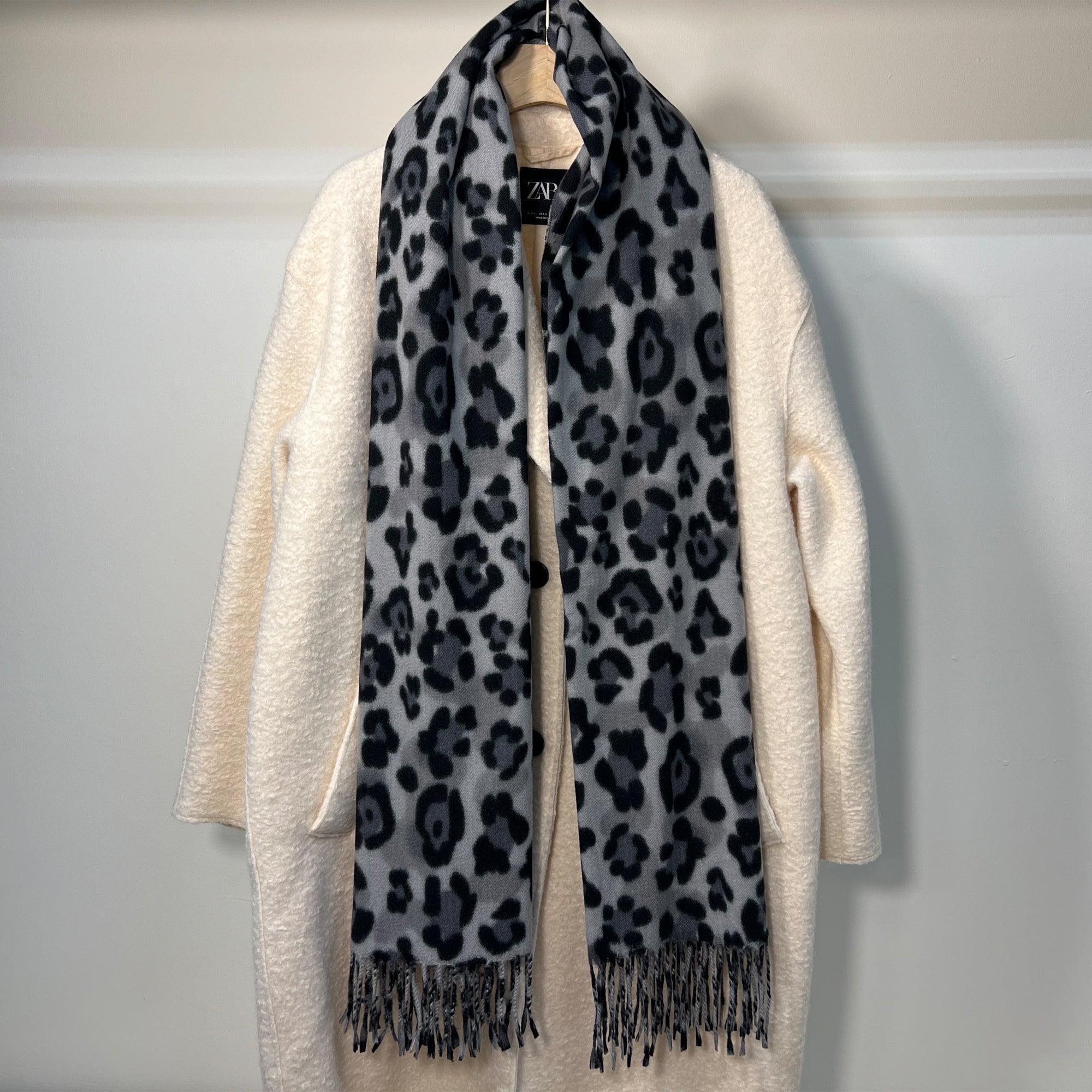Leopard Print Scarf