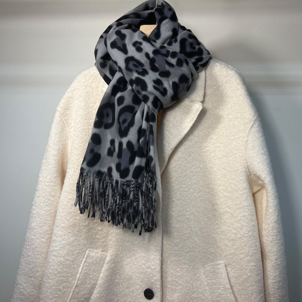 Leopard Print Scarf