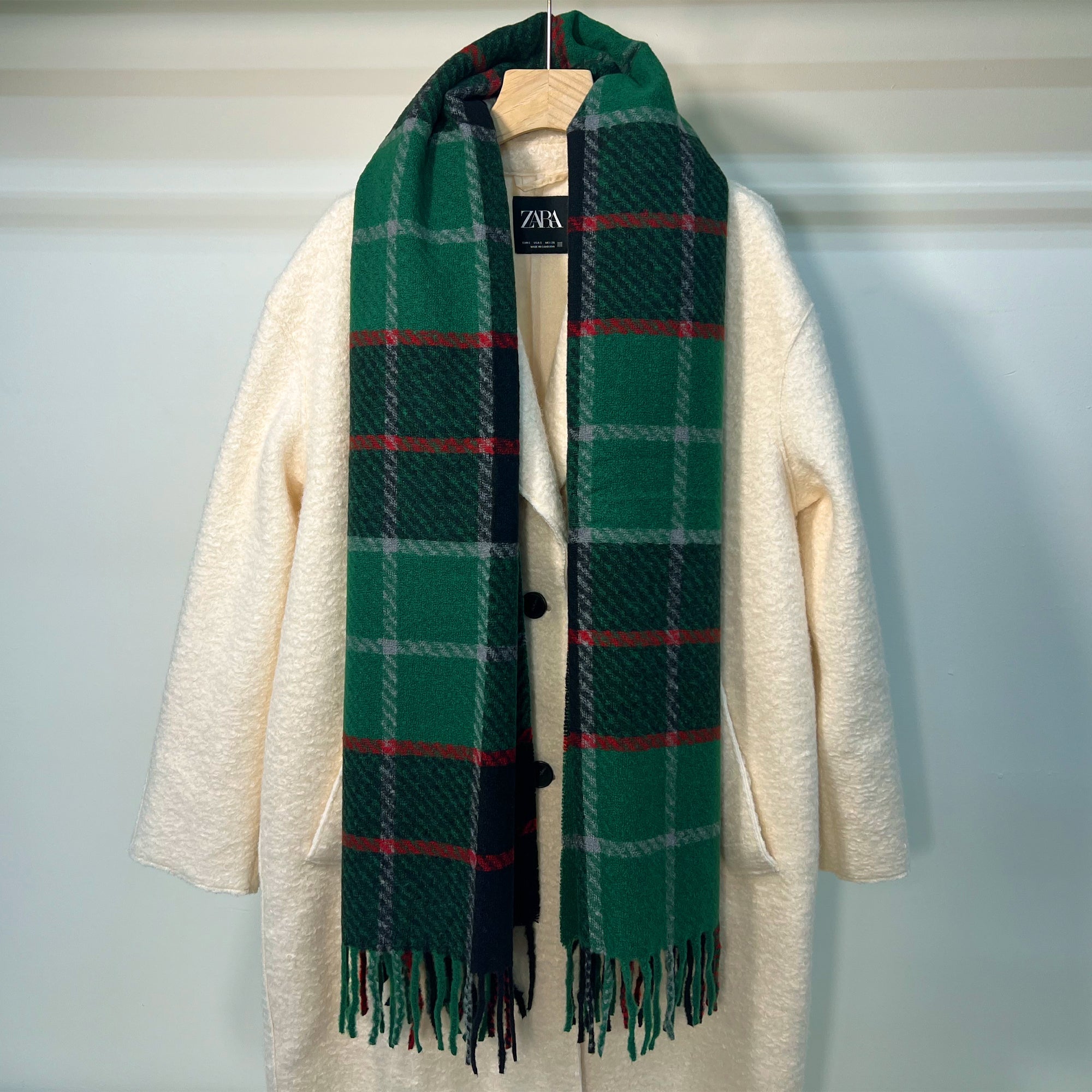 Green Scarf for Women - Clairellas