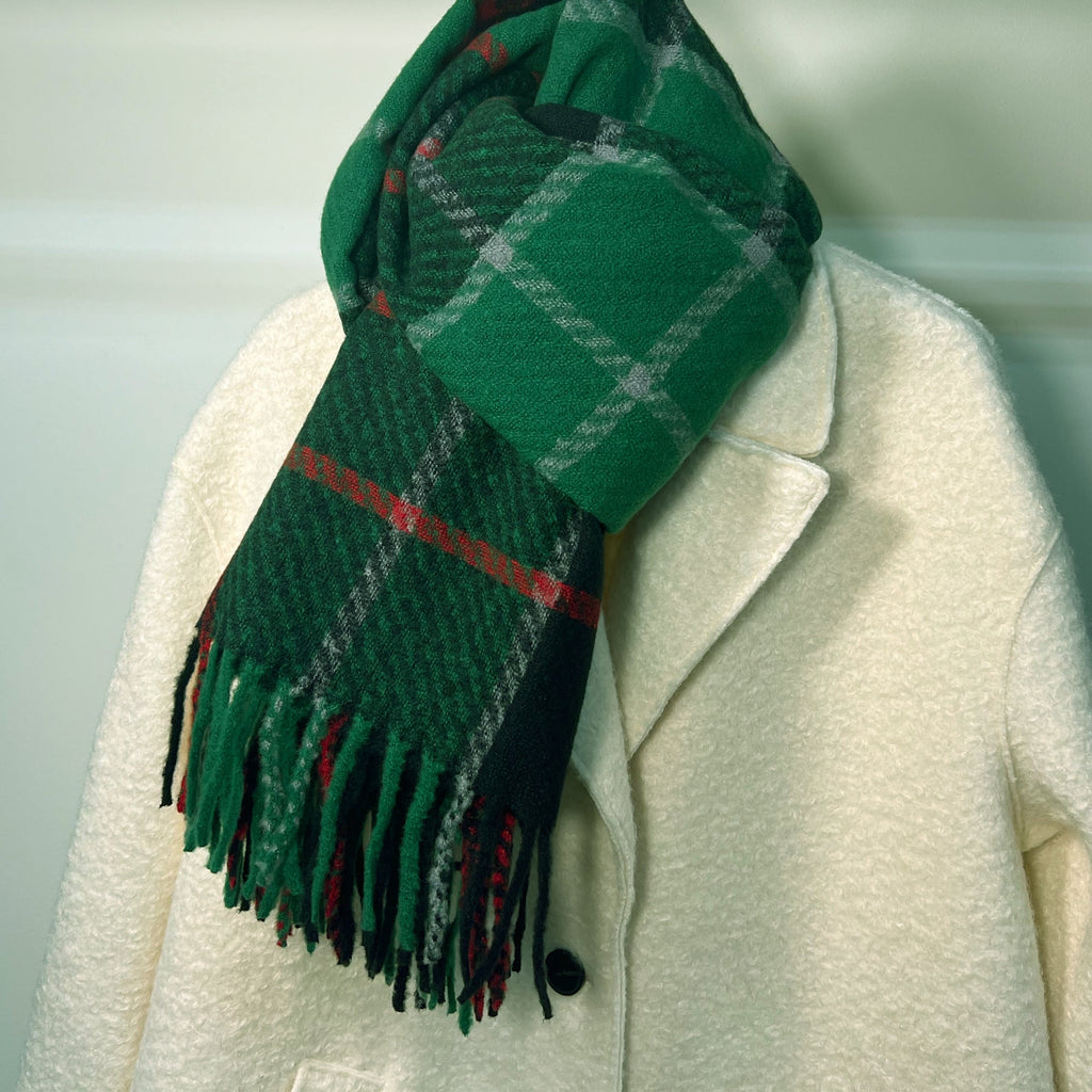 Green Scarf for Women - Clairellas