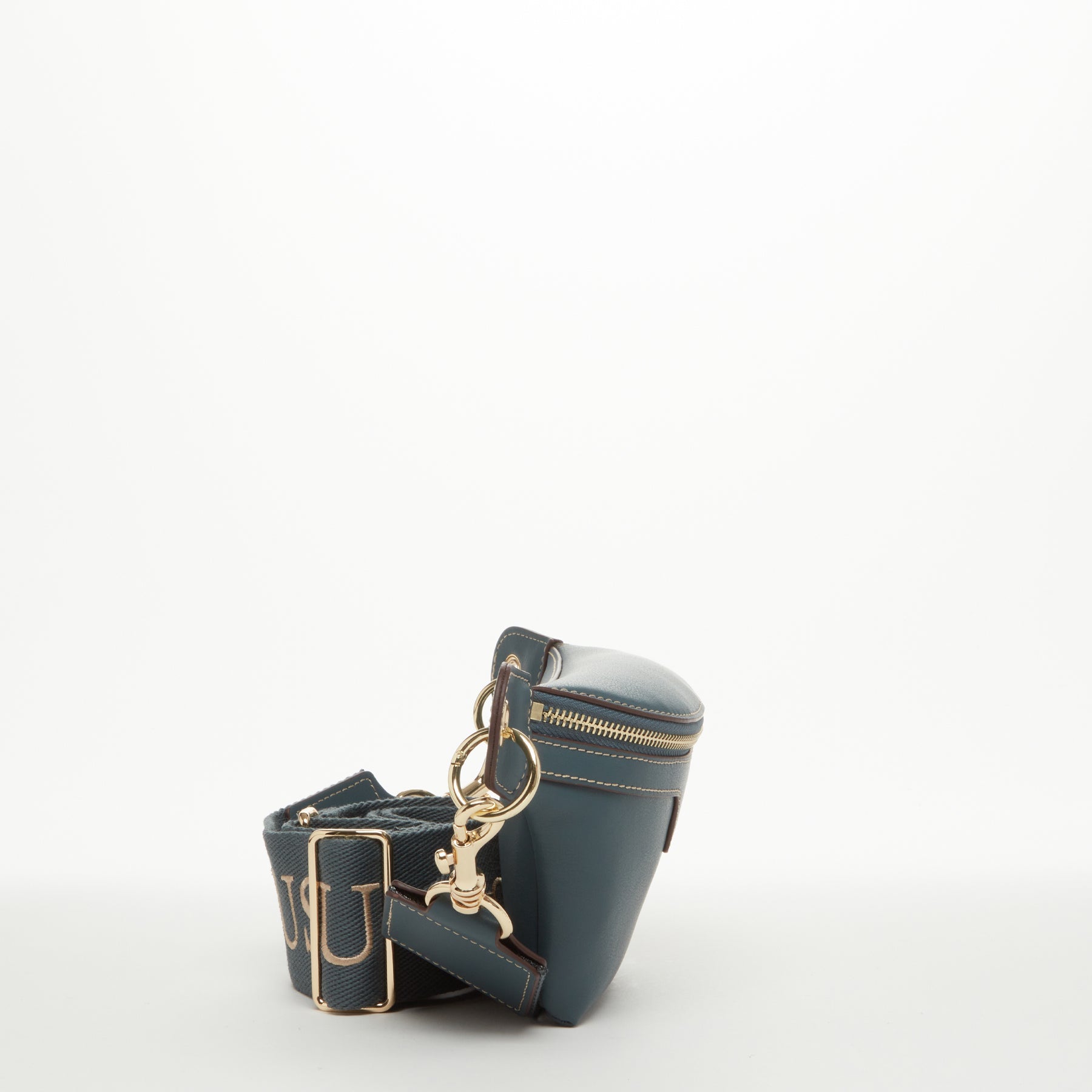 SUSU Chest Sling Bag Shoulder Sling Bag Small Blue Leather Crossbody Sling Bag - Clairellas