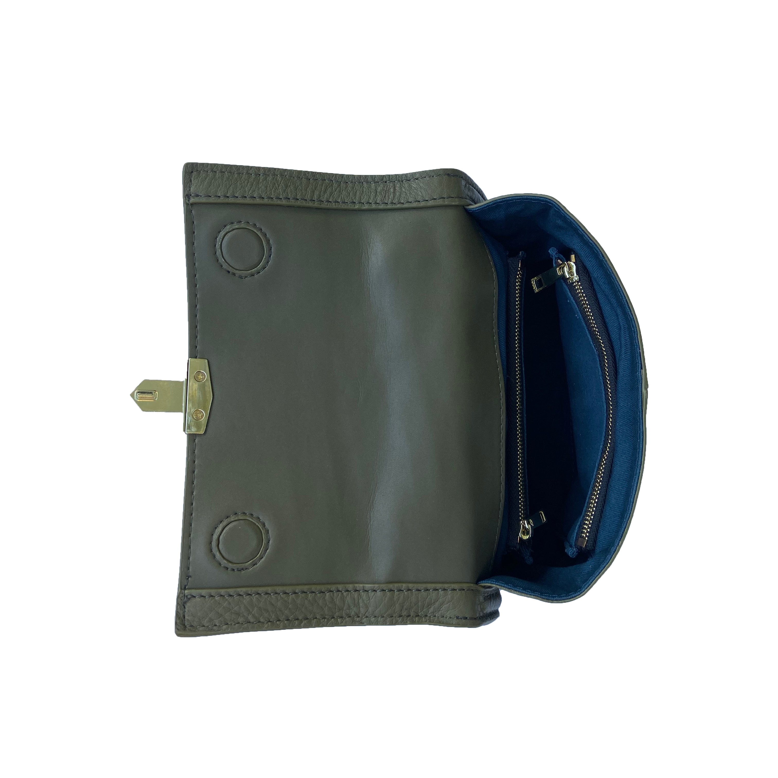 SUSU Leather Backpack for Women Convertible Crossbody Bag Olive Green Purse