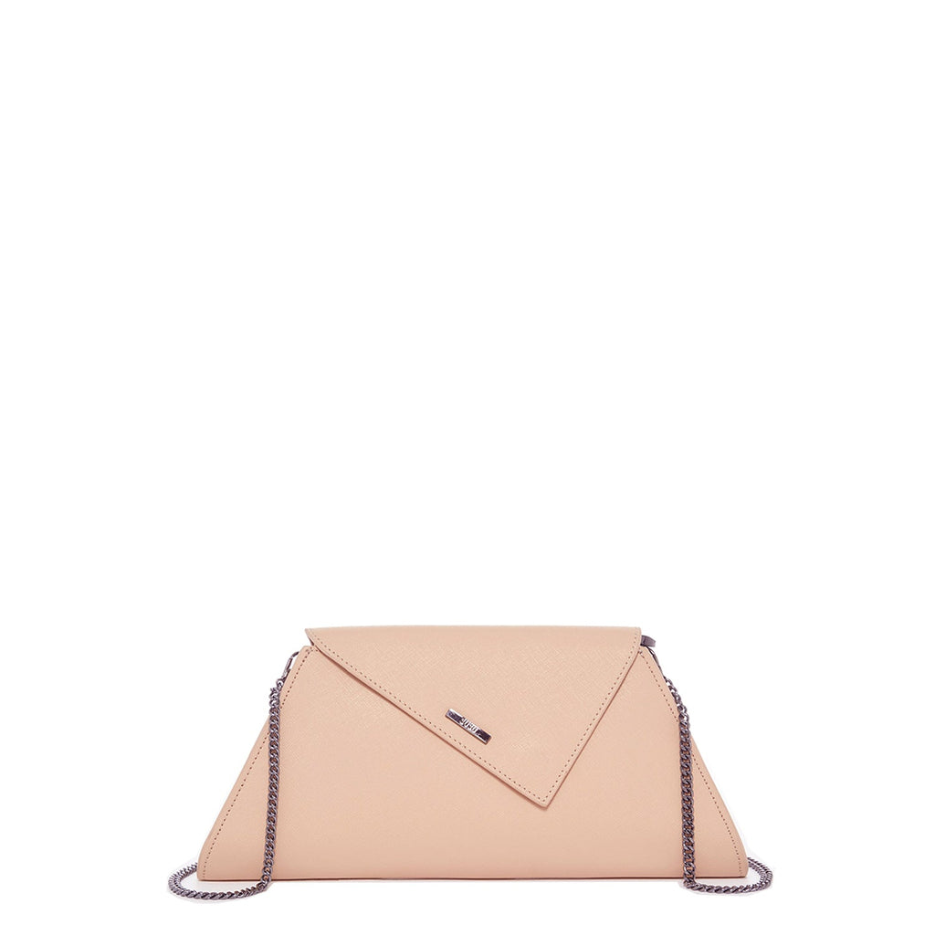 SUSU Leather Clutch Bag Nude Clutch Purse Beige Evening Bag Tan Women's Handbag